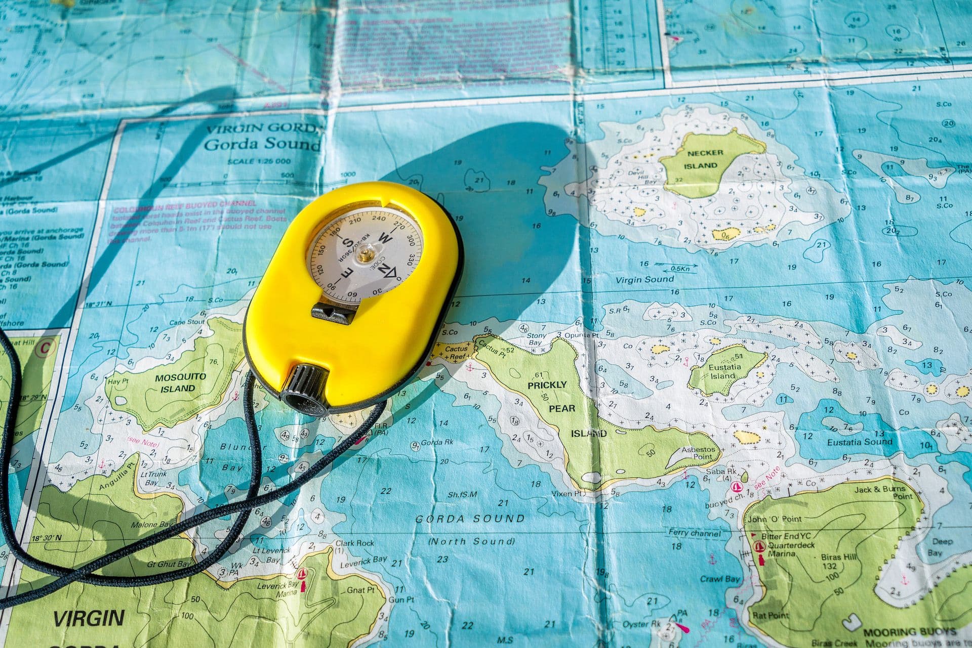 bvi map and compass