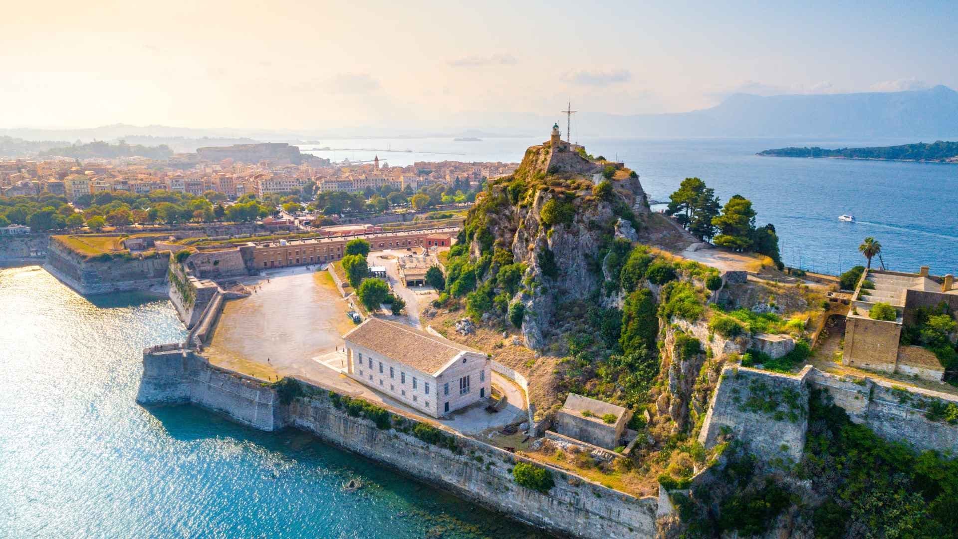 corfu old town
